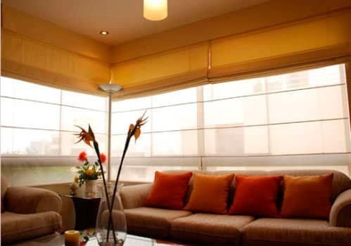 Lavado de estores de tela