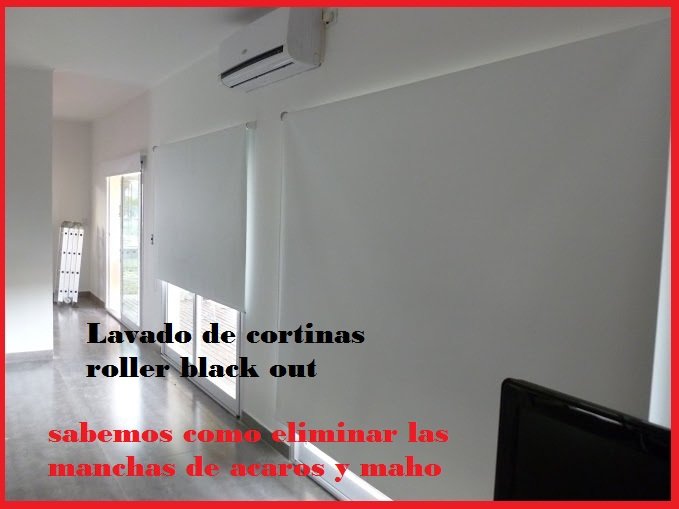 Servicio de Lavado de cortinas rollers con recojo y entrega a domicilio