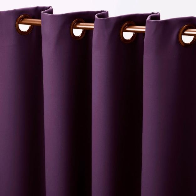 lavado de cortinas de argollas modernas