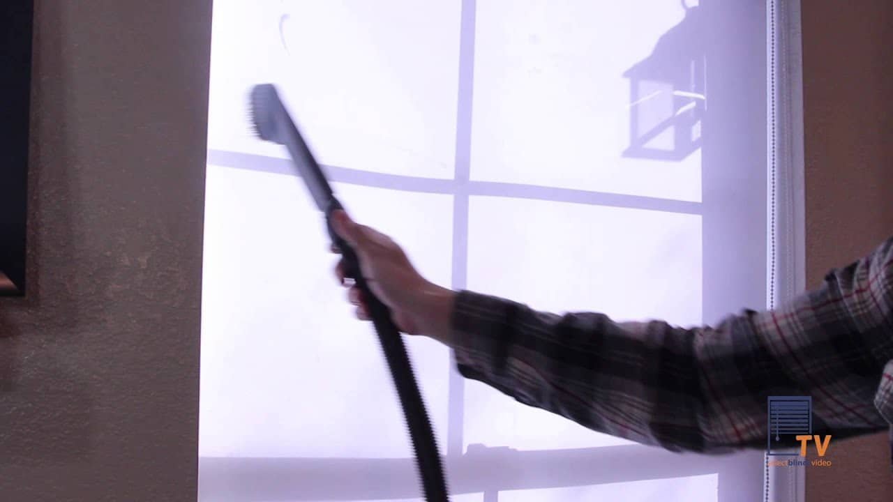 lavado de cortinas roller a vapor