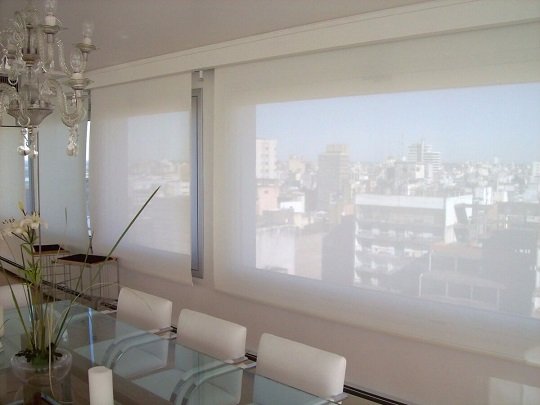 limpiar cortinas roller screen