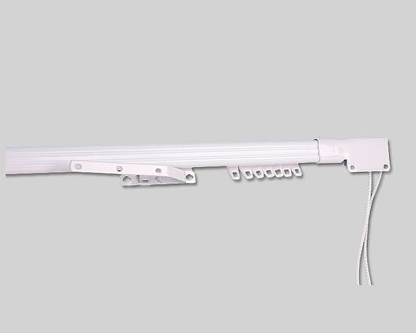 TIPO RIEL DE METAL PARA CORTINAS