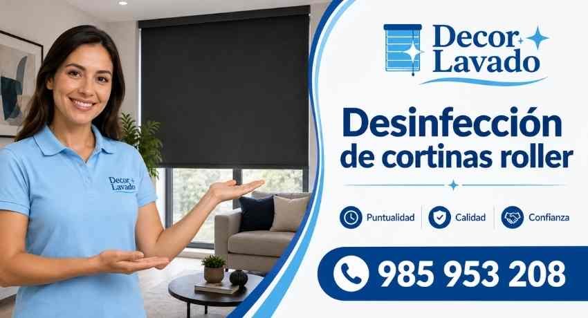 Desinfección de roller