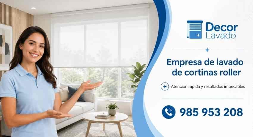 Empresa de lavado de cortinas roller