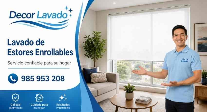 Lavado de Estor Enrollable