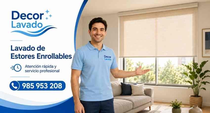 Lavado de Estores Enrollables