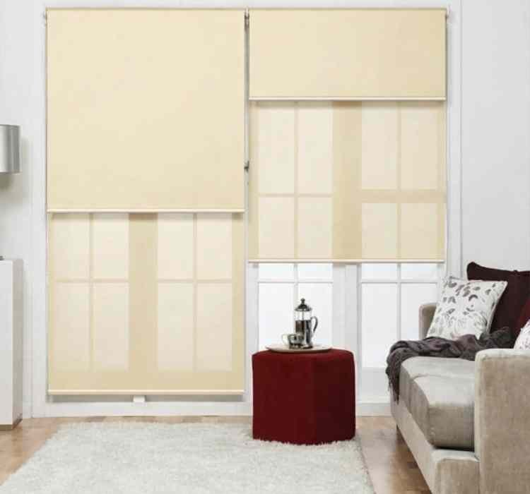cortinas roller screen blackout